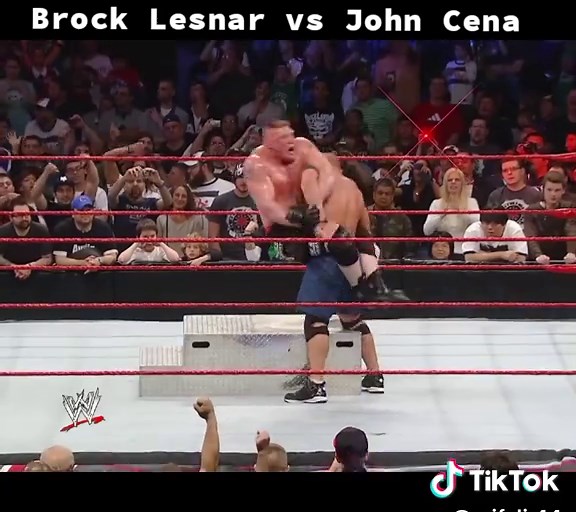John Cena vs Brock Lesnar: Epic Match Highlights