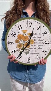 Christian Clock- This is the Day the Lord Has Made Clock - Etsy