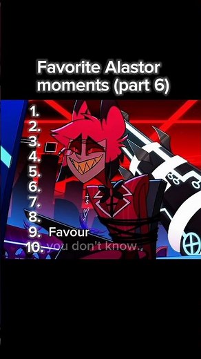 Alastor moments (part6) 😈#hazbinhoteledit #hazbinhotel #alastor