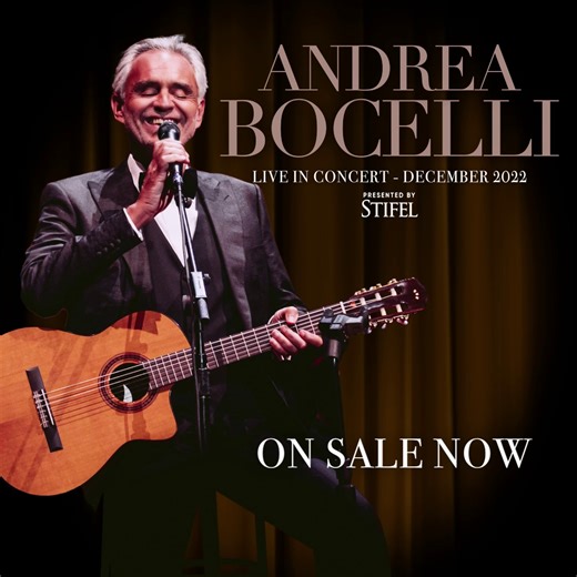Tickets for Andrea Bocelli at MGM Grand Garden Arena are on sale now! Get your tickets to the most beautiful musical experience in Vegas: http://spr.ly/6184KLfpa | MGM Grand Las Vegas