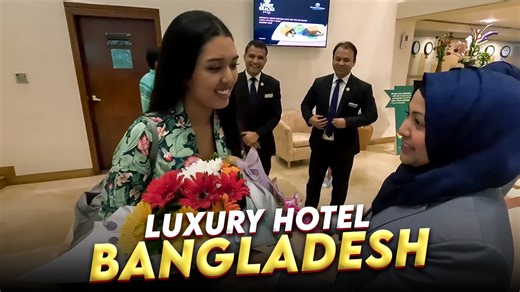 Staying at a 350 dollar luxury hotel in Bangladesh for the first time