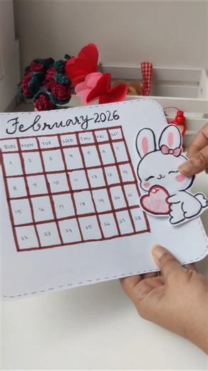 മടിയൊള്ളവർ ഇവിടെ common😍❤️|Diy cute Calender#trending#diy #youtubeshorts#shorts#craft#viral#calendar