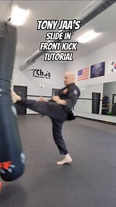 Slide In Front Kick Tutorial! . #taekwondo #martialarts #muaythai #karate #kickboxing #mma #trending #viral | Nate Smith