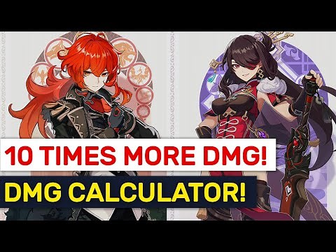 BEST Stats For MORE DMG! New Genshin DMG Calculator! | Genshin Impact