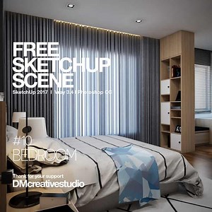 Free Sketchup Scene | DM CreativeStudio