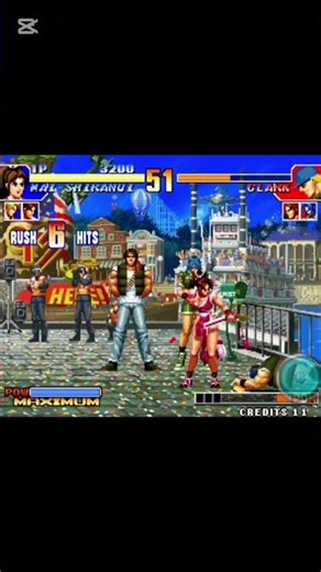 "Nobody Can Stop Mai Shiranui! | King of Fighters '97" #shorts