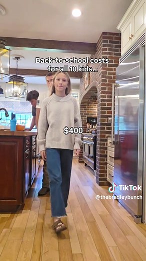 Back-to-school costs look a little different with 10 kids! 😂📚 This year we went from $0 for the baby to college tuition for our oldest … and everything in between. How many kids are you shopping for this year? Which stage has been the most expensive for your family? Are you finished with back-to-school shopping yet?#BackToSchool #BackToSchoolShopping #MomOf10 #LargeFamily #LargeFamilyLife