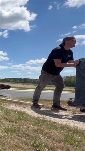 Hot Tub Delivery Using Ramp & PVC Pipe Method (Gazebo Install