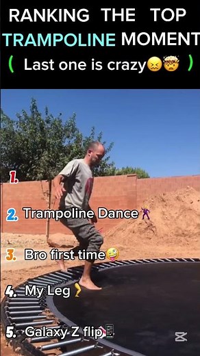 Top 5 Funniest Trampoline Moments 😂 | Epic Jump Fails & Bouncy Chaos