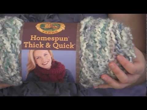Get to Know Homespun Thick & Quick Yarn
