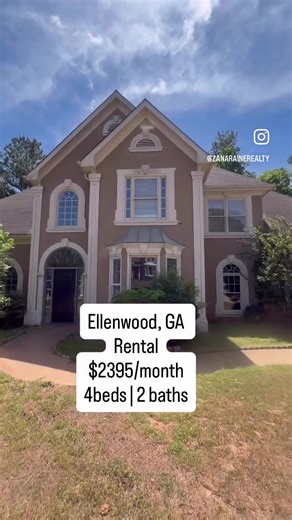 Ellenwood, GA $2395/month 4 bed | 2 baths Requirements: At least a 580 credit score Make 2.5x the rent No criminal background No previous evictions #atlantarealestate #fyp #movingtoatlanta #ellenwoodga #creatorsearchinsights