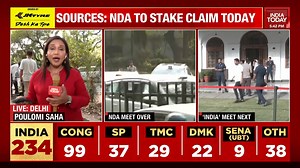 4.1K views · 27 reactions | BJP-led NDA parties to meet President, stake claim to form government: Sources #LokSabhaPolls2024 #elections2024 #5Live | India Today | Facebook