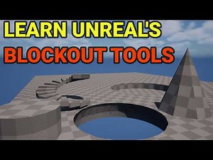 These are the Basic Tools you'll Use to Start Level Design -Make your First Game in Unreal Engine #7
