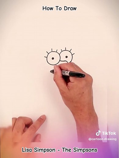 How to Draw Lisa Simpson - The Simpsons Drawing Tutorial