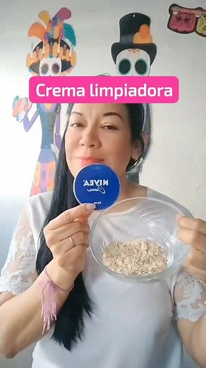 Avena y crema Nivea 💕 | Itzel Maldonado