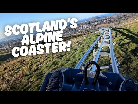 Scotland's FIRST Alpine Coaster POV | Midlothian Snowsports Centre Hillend