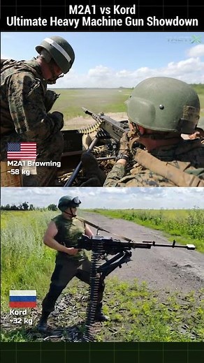 M2A1 Browning vs Kord: Heavy Machine Gun Comparison