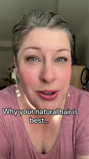 Your natural hair color is always going to be best to create color harmony. #haircolor #seasonalcoloranalysis #colorharmony