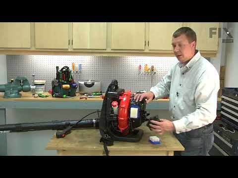 Echo Blower Repair - How to Replace the Air Filter