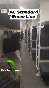 AC Standard Green Line Train 🔥 #ac #Greenlinetrain #Train #reelsfbシ #reelsviralfb #reelsvideoシ #reelsfypシ #reelstrending | Rail With Adil