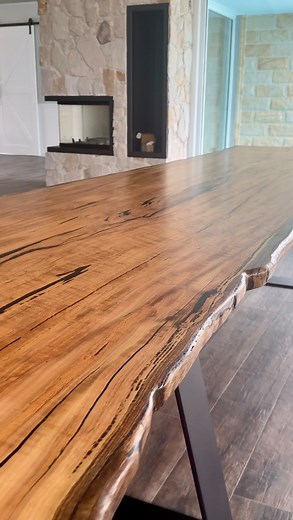 From a fallen giant in the bush… to a live edge dining table that steals the whole room. Handcrafted in Melbourne from reclaimed hardwood and finished to perfection — this is why we do what we do. Solid timber with soul. Built to last. ✨ Spectacular Live Edge Dining Table by Lumber Furniture | Lumber Furniture | Facebook