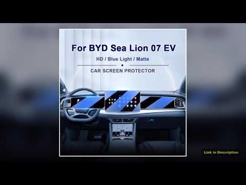Car Screen Protector Film For BYD Sea Lion 07 EV 2024 2025 Screen Protect Car Multimedia GPS
