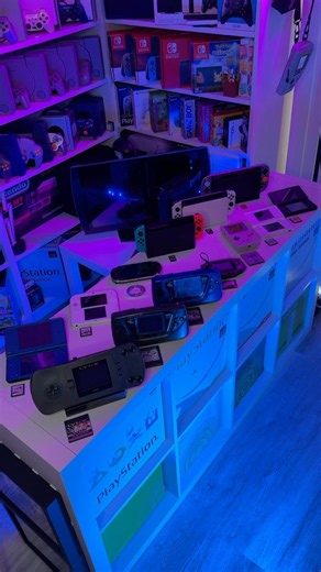 Handheld Console Collection with games