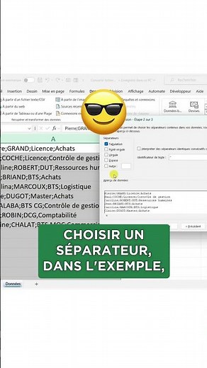📊 Convert a CSV file into a table in Excel!
