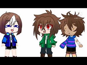 Swapshift frisk molestando a Storyshift Chara....