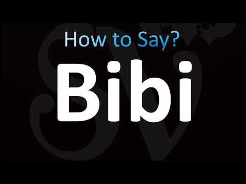 How to Pronounce Bibi (CORRECTLY!)