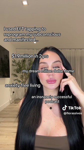 I TAPPED MY WAY TO 7 FIGURES ⬇️ EFT = emotional freedom technique. This tapping method is one of many I used to release old money blocks & regulate my nervous system to begin feeling SAFE around money Bc let’s be honest, when you’re broke af and have poor money habits, money can feel scary, icky, like the “root of all evil” and my subconscious made sure I always felt this way the deeper I fell into debt Until I decided, I’m done. I’m done w the old programming, the limiting beliefs, the unworthi