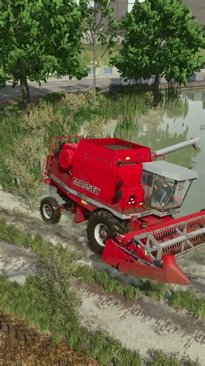 FS25 Canola Harvest FAIL… What Happened? #fs25 #gamingshorts #fail