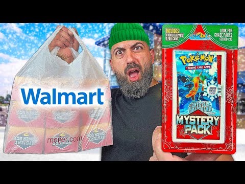 Risking $500 on Walmart Holiday Mystery Packs