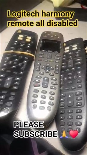 Logitech harmony remote disabled #izugodtech #fortniteclips #tech #remotecontrol