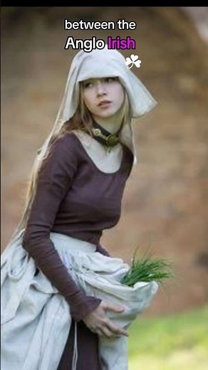 Difference between anglo-irish and Gaelic peasants #history #medieval #irish