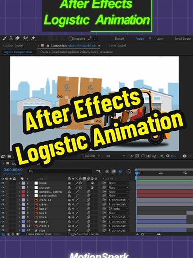 Forklift Animation Tutorial in After Effects