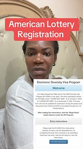 American lottery registration. American Visa Lottery Link: dvprogram.state.gov | Panyin & Kakra
