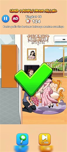 Tricky prank Annoying quest level 16 || #rr11 #rr11gaming #tekateki #gameplay #game #shorts #short