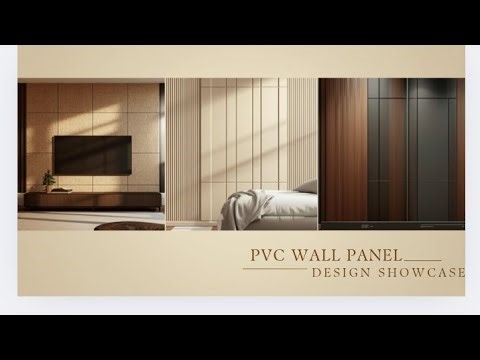 Pvc wall panels bedroom designs | PVC wall panel | Interior design
