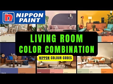 Nippon Paints Living Room Colour Combination with codes | Best Paint Ideas with Colour Codes 2025