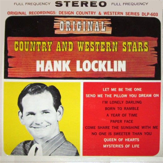 Hank Locklin - Original Country And Western Stars Hank Locklin