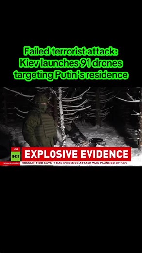 91 Drones Launched at Putin's Residence: Situation Explained