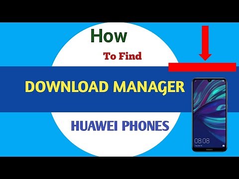 How to find download manager in Huawei phones | where is download manager in android