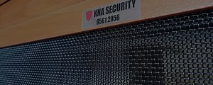 Stainless Steel Mesh Security Doors Perth | KNA Security
