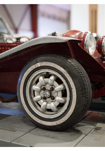 This rather distinctive car is a Triumph Marlin, a classic example of what’s known as a kit car. Kit cars are built using a combination of donor vehicle components and bespoke bodywork, often resulting in something truly unique. No two are ever quite the same, and that individuality is very much part of their appeal. We’ll be sharing more about this Triumph Marlin over the coming days, including a closer look at why it’s in the workshop and the work being carried out underneath. Make sure to fol