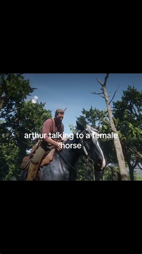 Arthur With horses #rdr2 #arthurmorgan #funny #memes #fyp