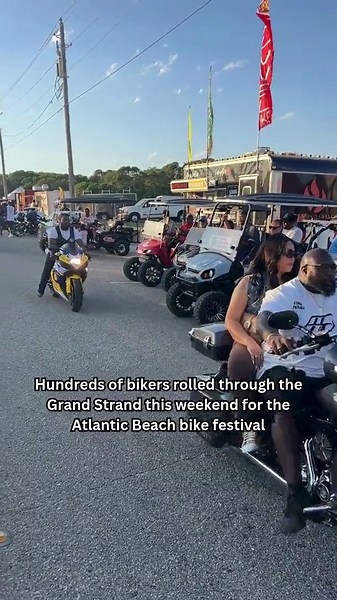 Watch as Black Bike Festival roars in Atlantic and North Myrtle Beach, SC area