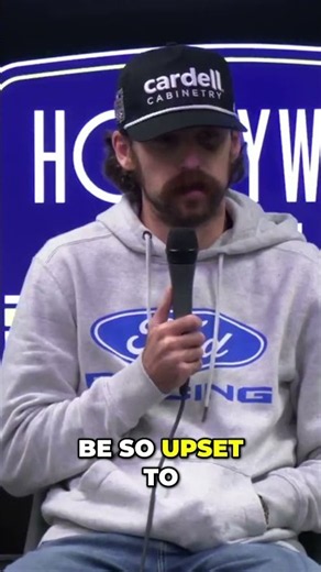 Ryan Blaney has a black eye after fight with Carson Hocevar