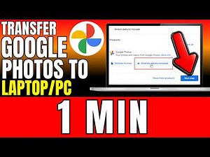 How To Transfer Google Photos To Laptop Or Pc (2026)