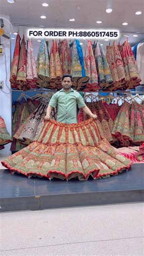 bridal lehenga manufacturer in delhi @naginafashion55 #shortsfeed #trending #shortsviral #designer